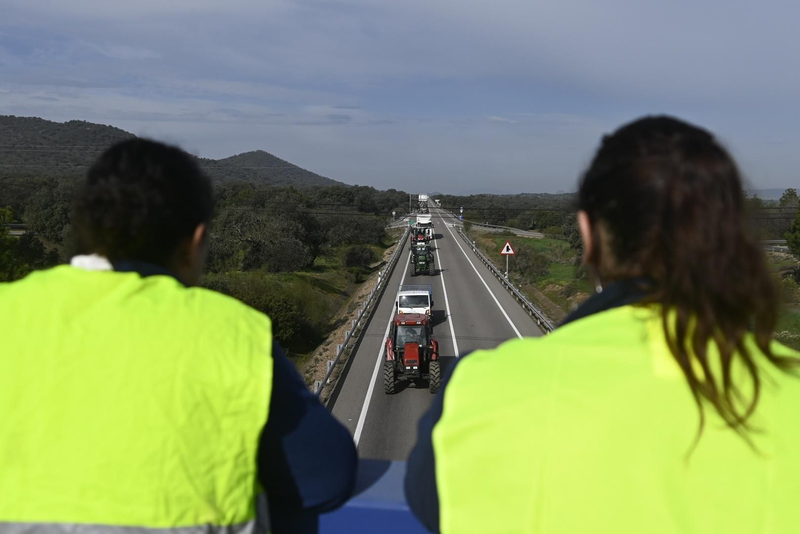 La protesta de los agricultores de la zona Norte de Córdoba, en imágenes