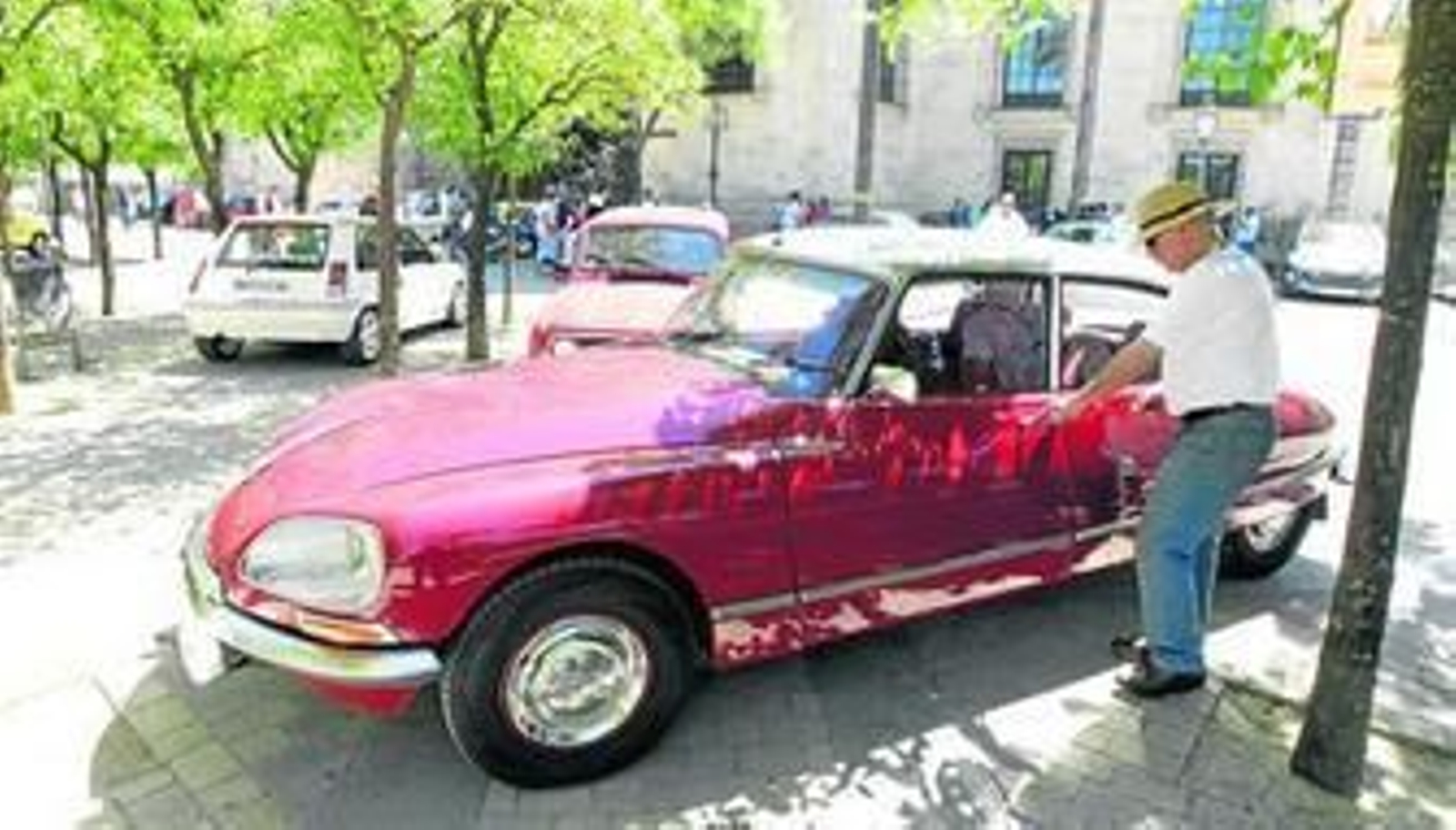 Un Citroën GS Pallas propio de la década de los 70.