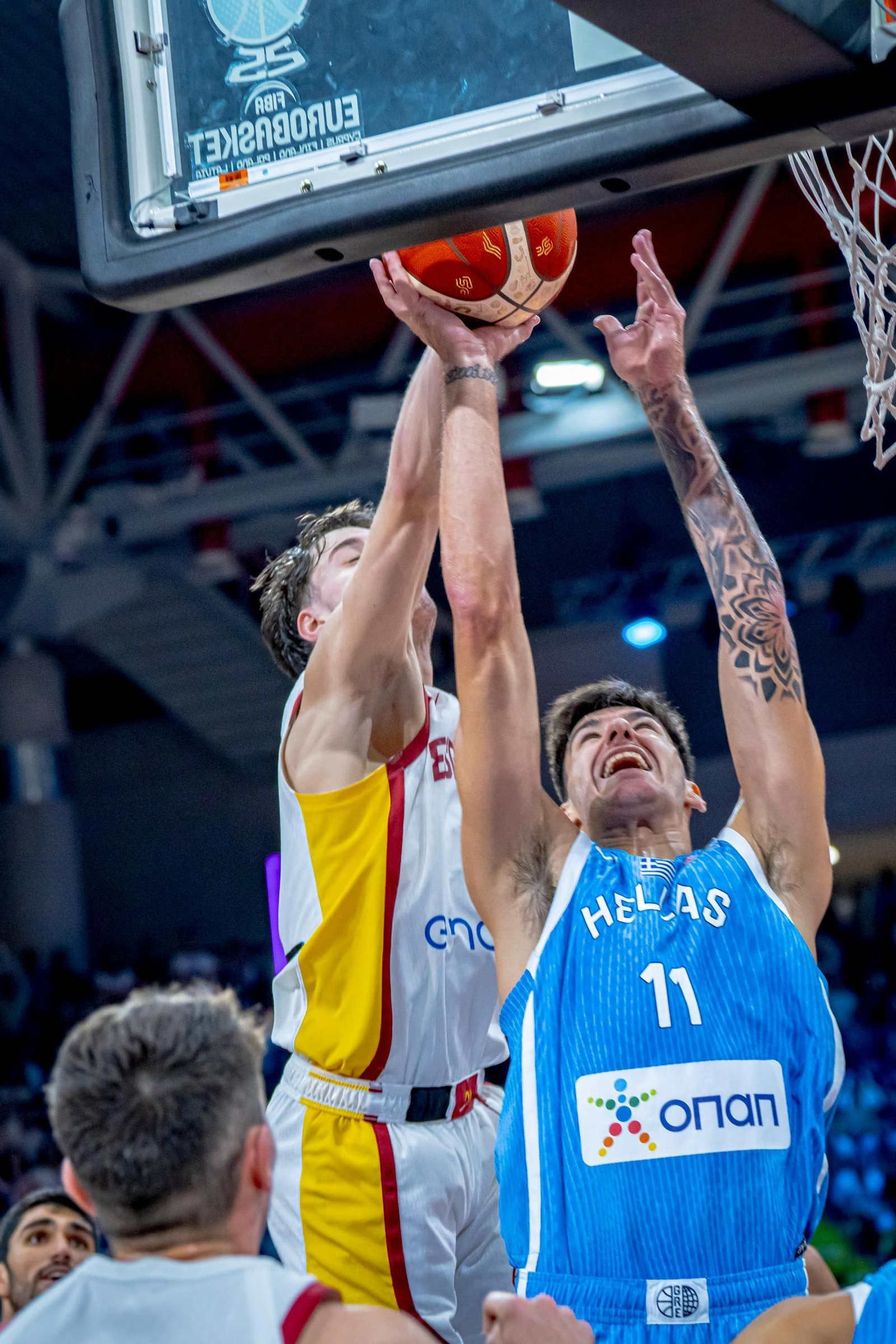 Las fotos del España - Grecia de baloncesto en el adiós de Scariolo