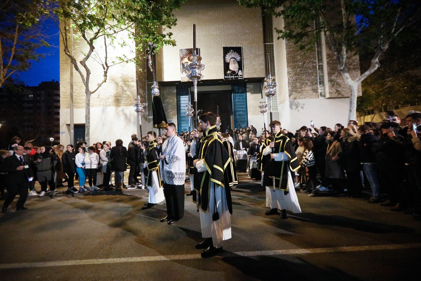 La procesión de La Caridad de Almería, en imágenes