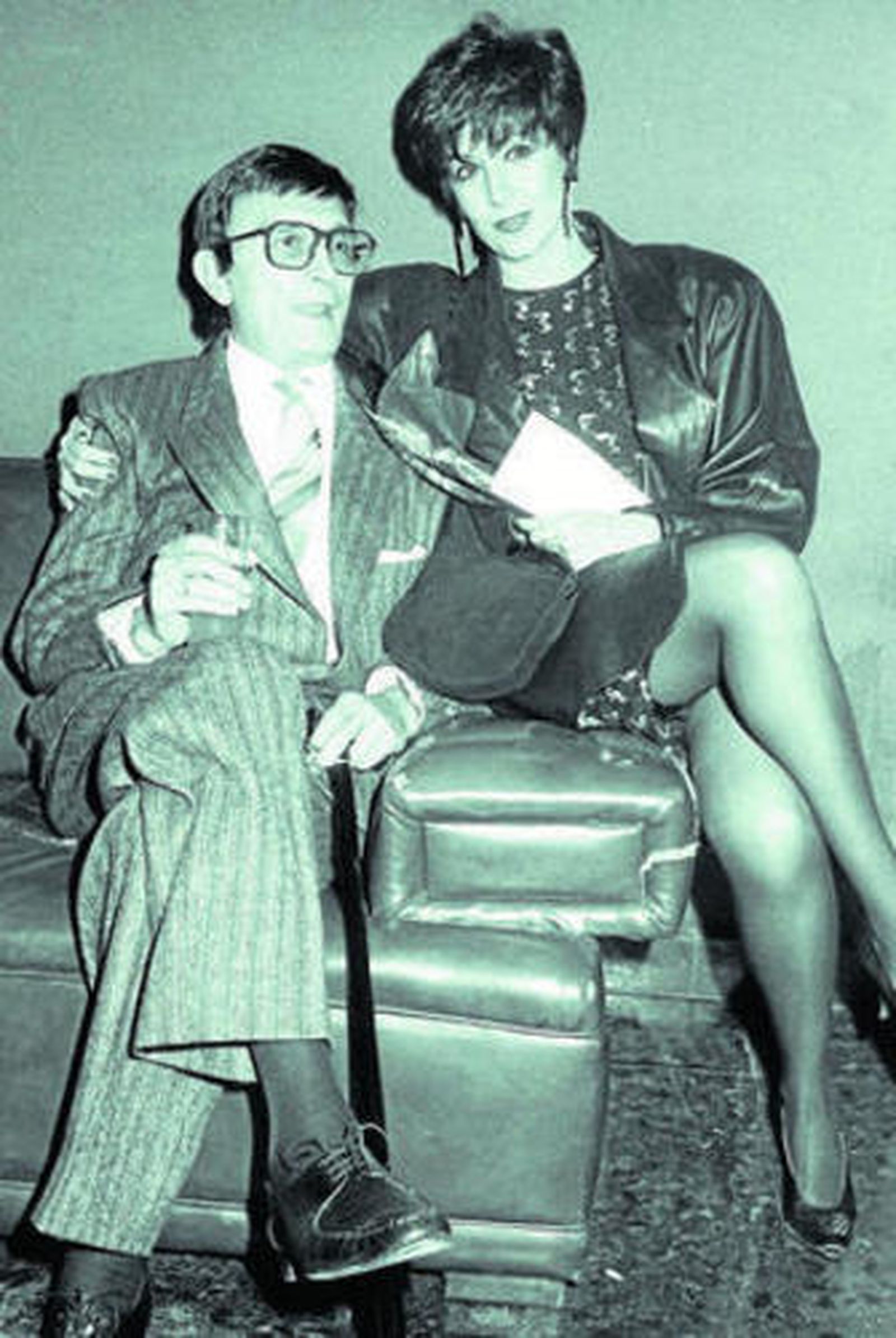 Tony Leblanc en una imagen de archivo junto a Conchita Velasco.