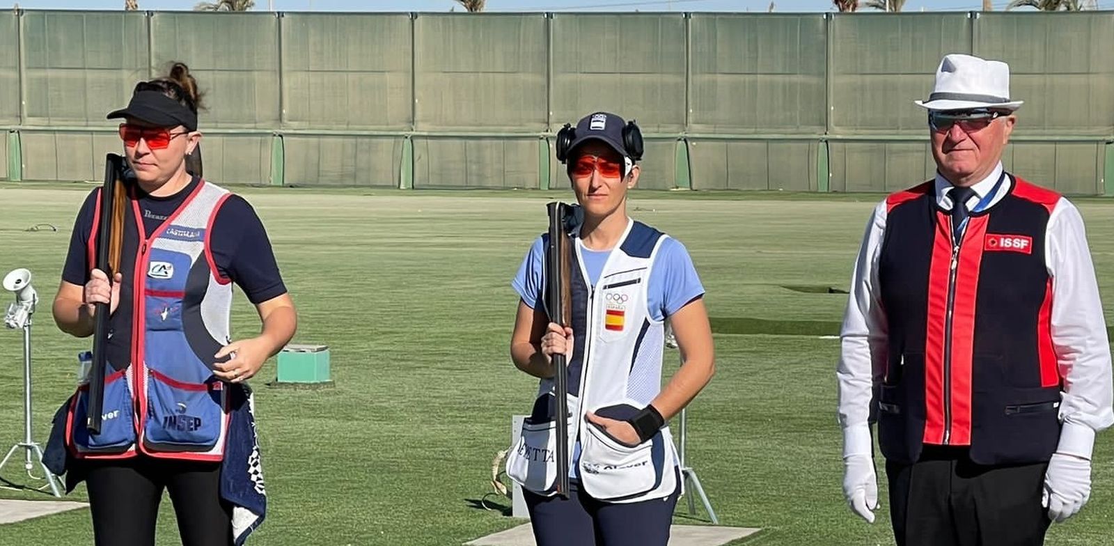 Fátima Gálvez, antes de enfrentarse a la francesa Cormenier.