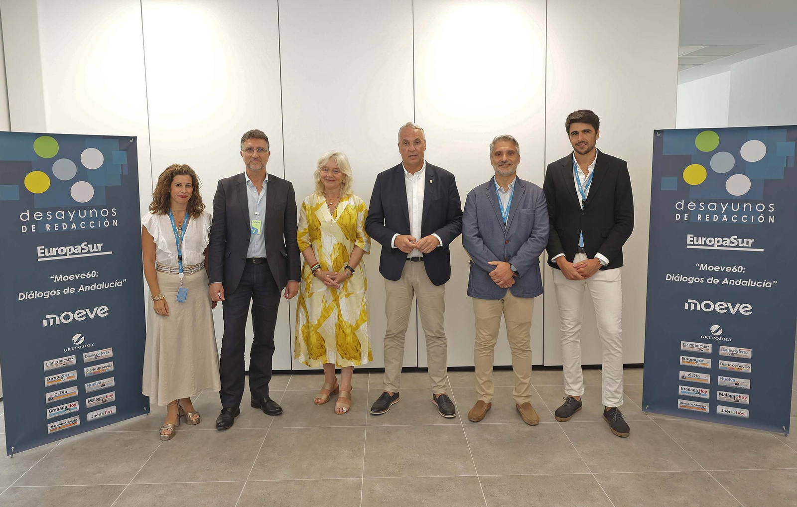 Fotos del Desayuno de Redacción de Europa Sur 'Moeve60 : Diálogos de Andalucía' en SanRoque