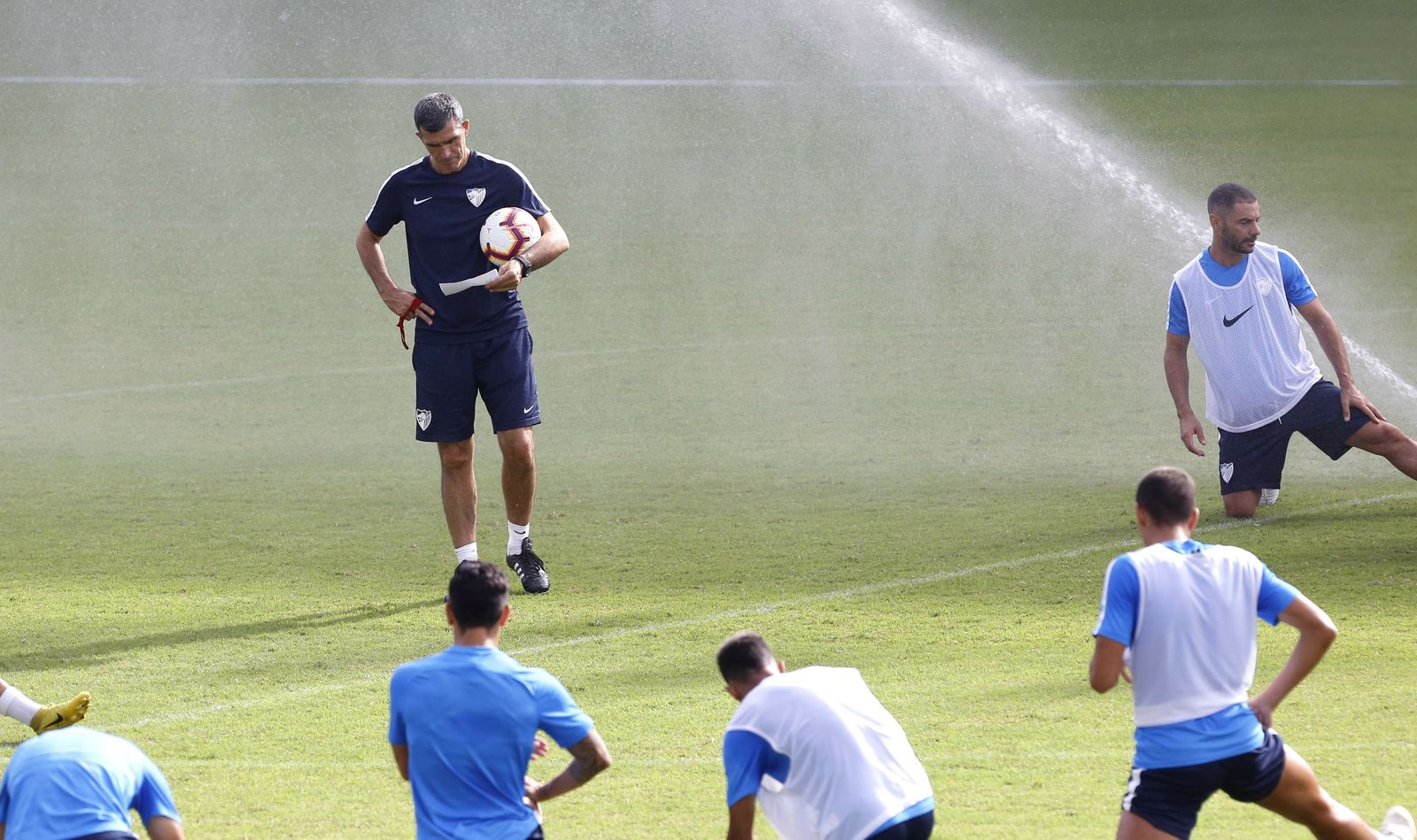 La tercera etapa de Muñiz en el Málaga en fotos