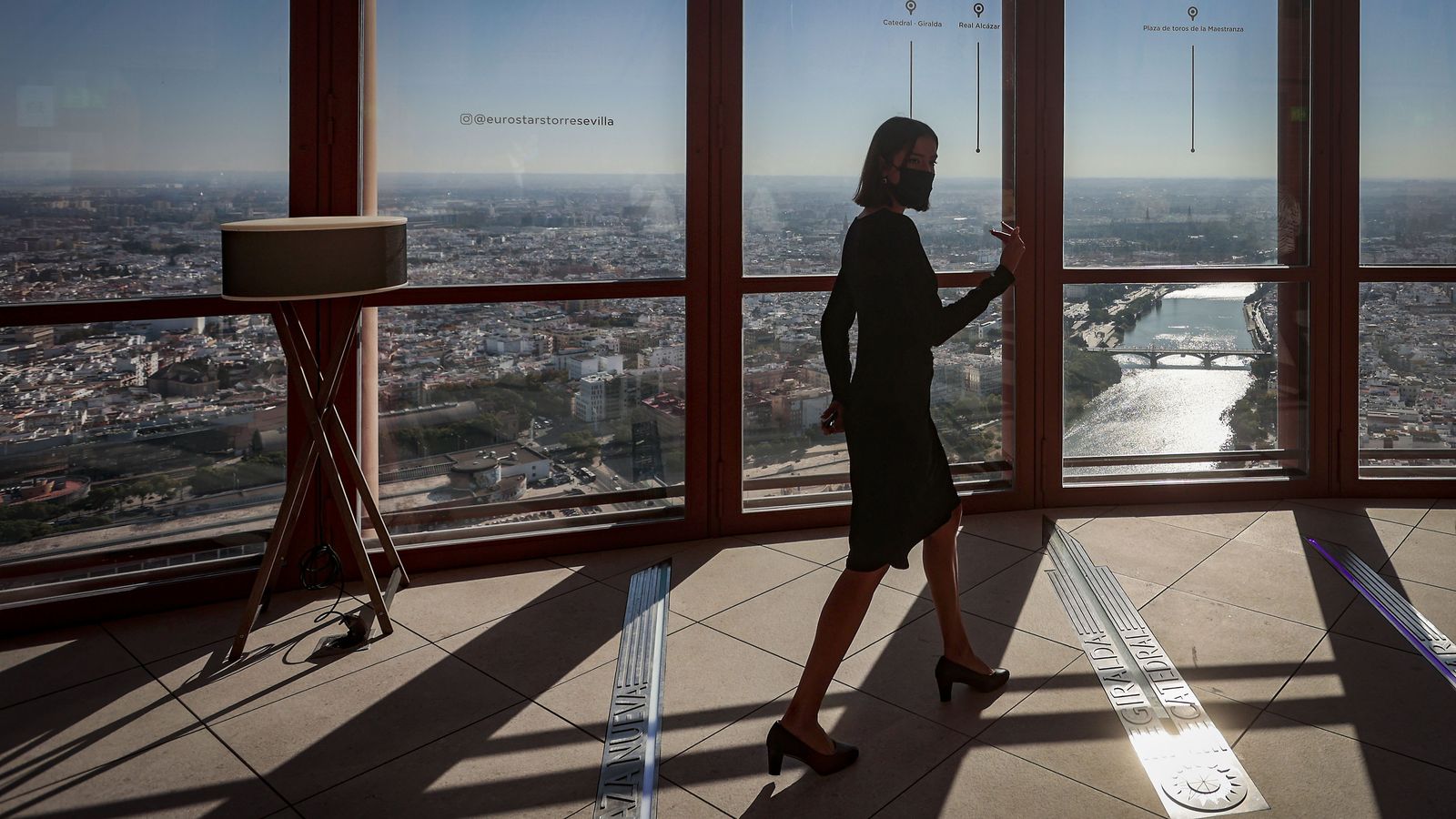 Terraza-mirador de Torre Sevilla.