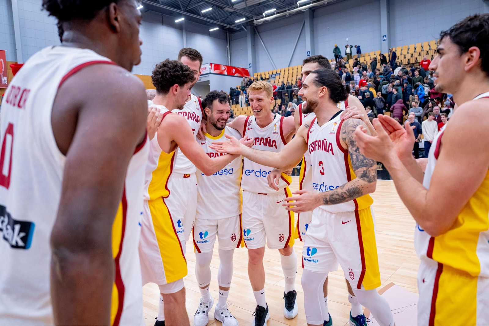 Las mejores fotos del Dinamarca-España de baloncesto