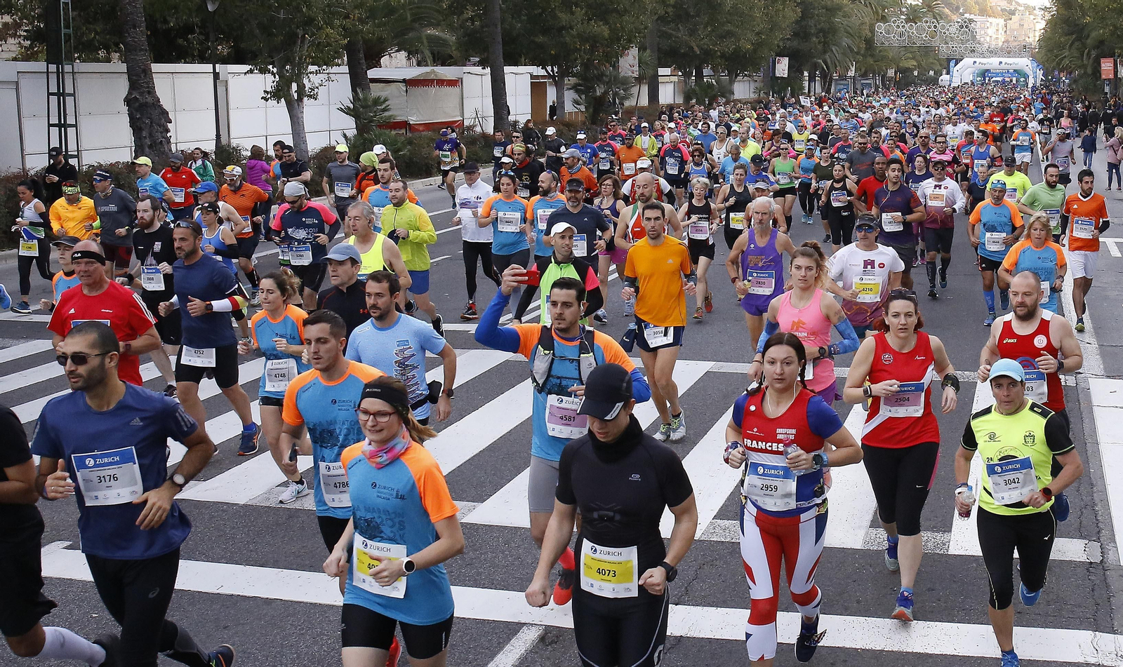 Las mejores fotos del Maratón de Málaga 2018