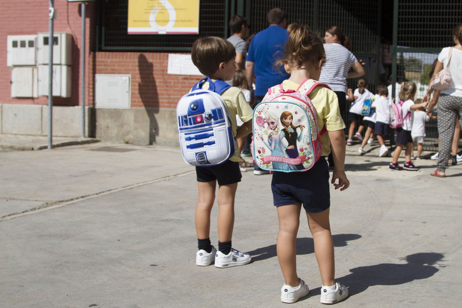 Obras de climatización en el colegio Vara de Rey de los Remedios