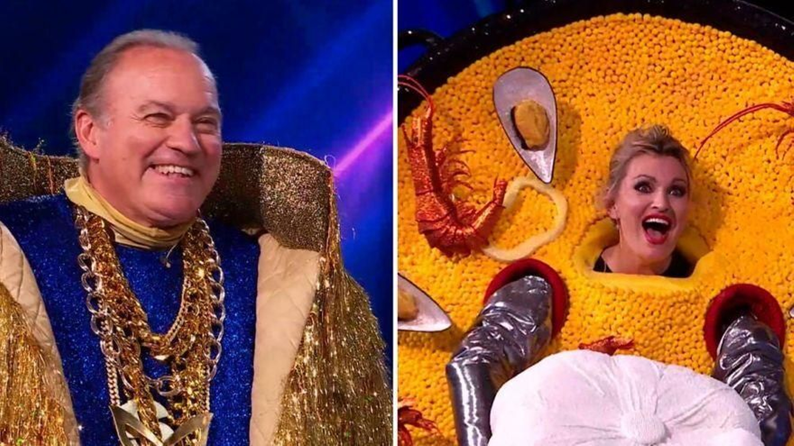 Bertín y Ainhoa Arteta en 'Mask Singer'