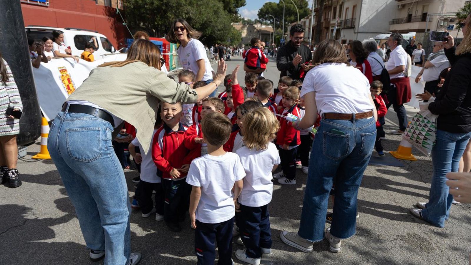 La carrera escolar de “La Gloria” que aúna inclusión y solidaridad, en imágenes