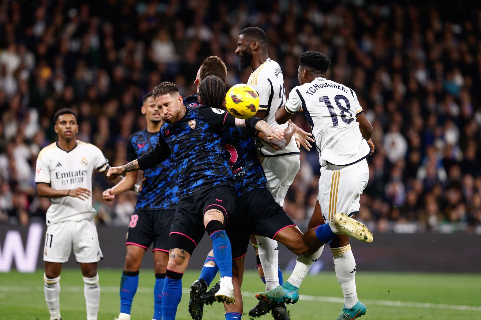 Las fotos del Real Madrid - Sevilla de Liga