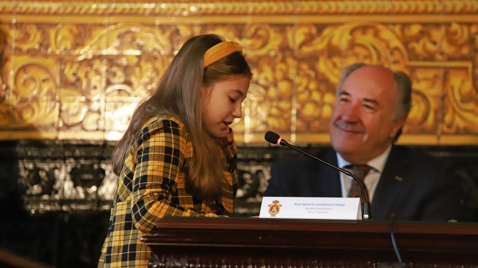 Pleno infantil en el Ayuntamiento de Algeciras