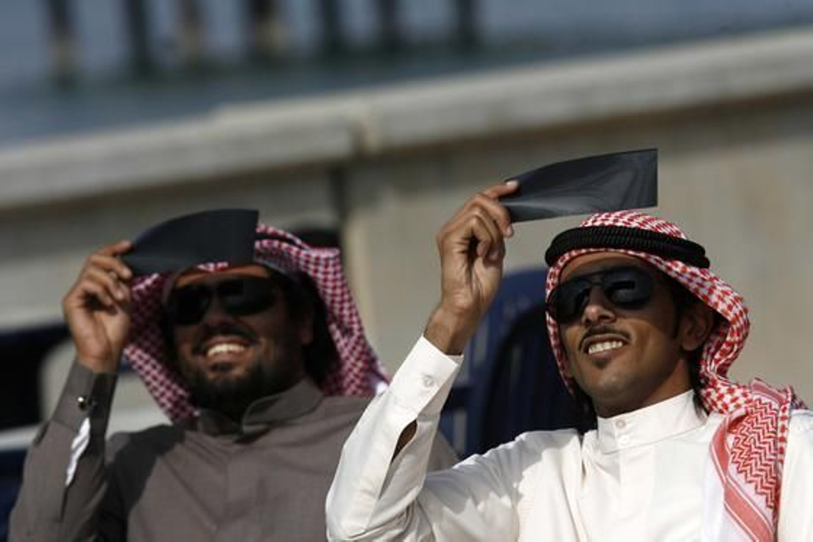 El primer eclipse del año.

Foto: AFP/Reuters