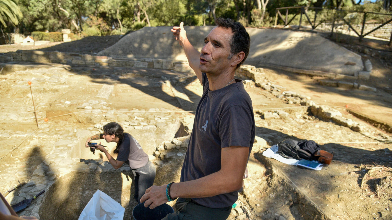 La fabrica de salazón en el yacimiento arqueológico de Carteia
