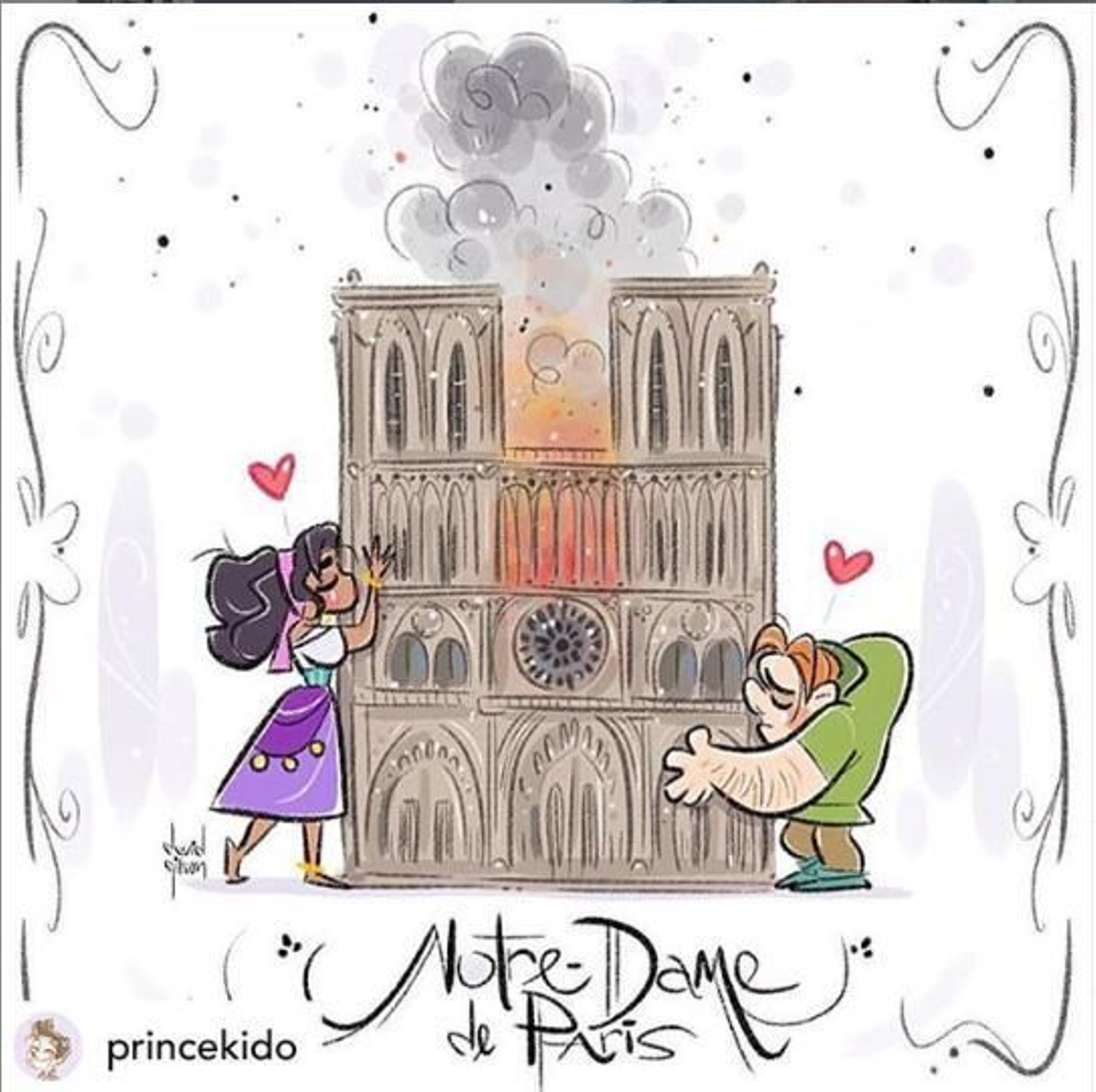 Incendio de Notre Dame: Las redes sociales se llenan de muestras de solidaridad