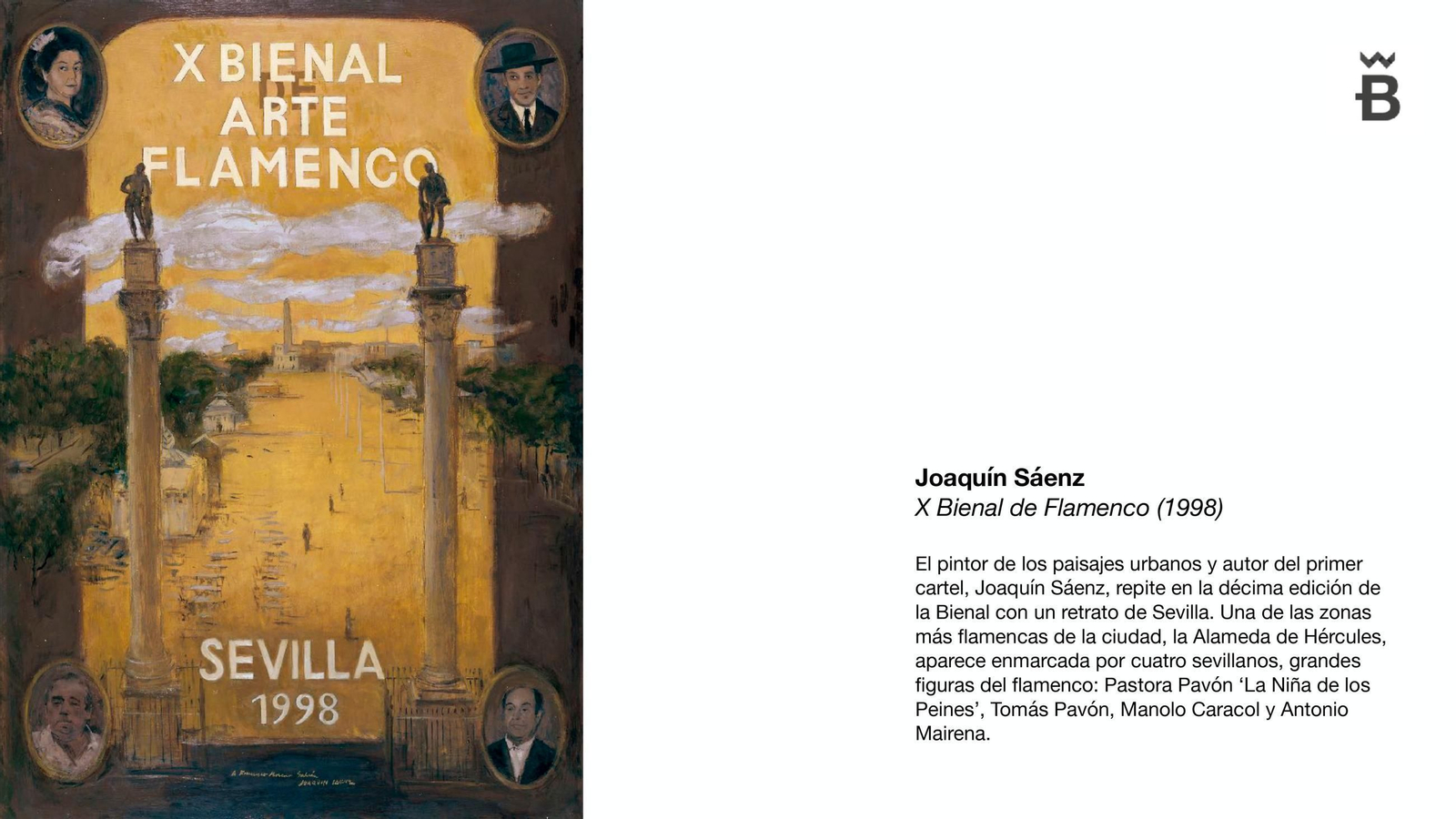 Los carteles de la Bienal de Flamenco de Sevilla