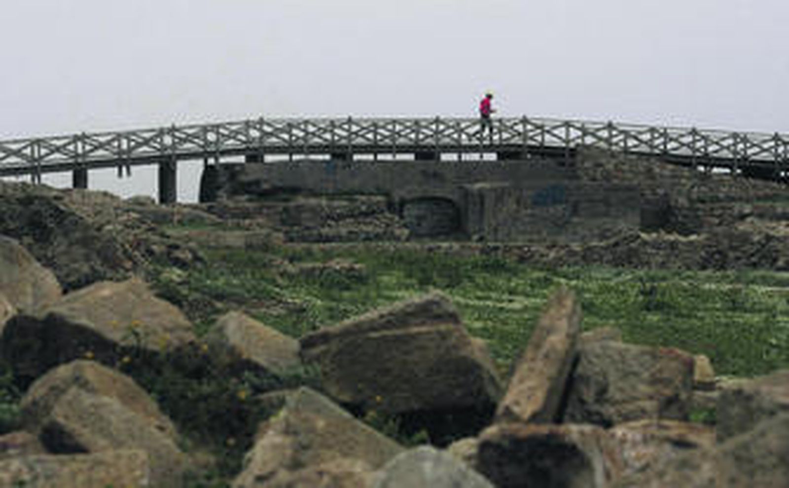 Correr entre las ruinas