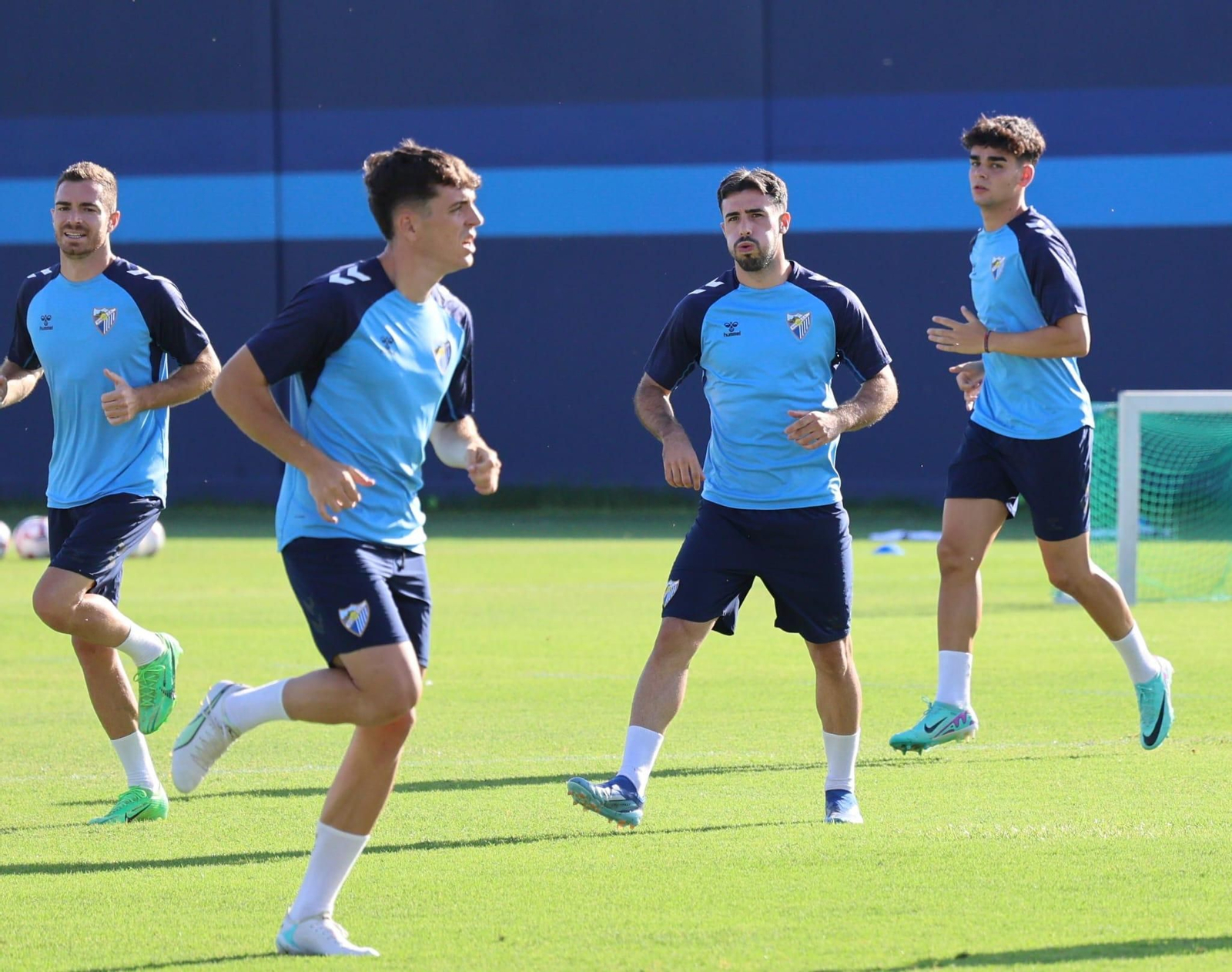El primer entrenamiento de Roko Baturina y Luismi Sánchez, en fotos
