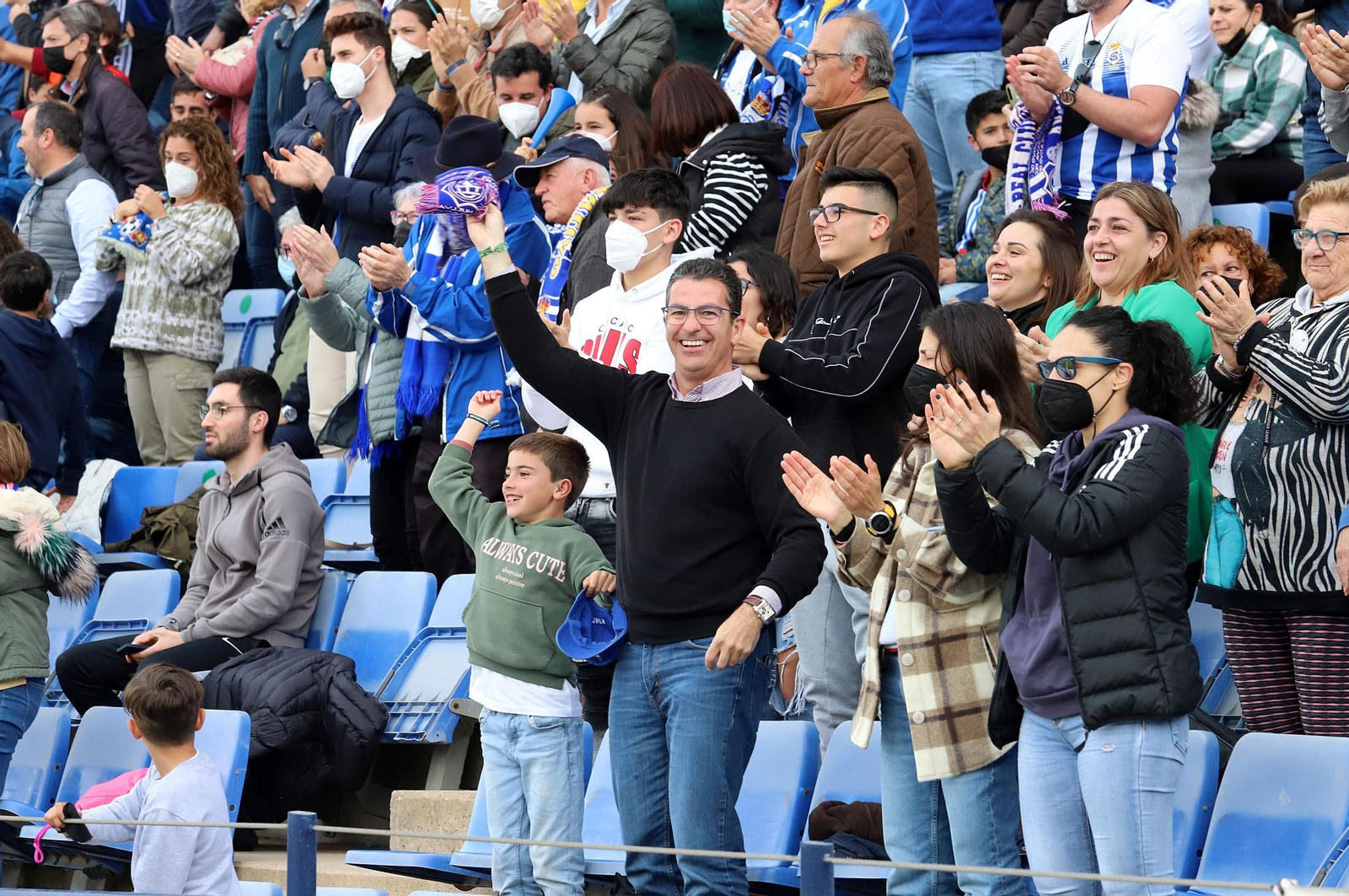 Imágenes del Recreativo de Huelva-Cartaya