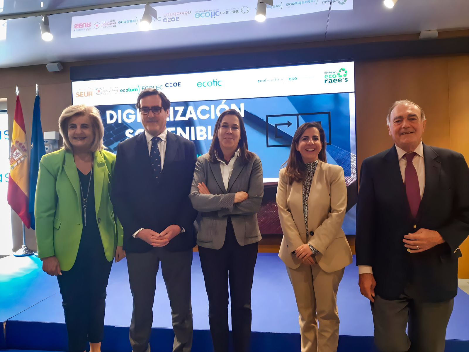 Responsables de Cepsa.