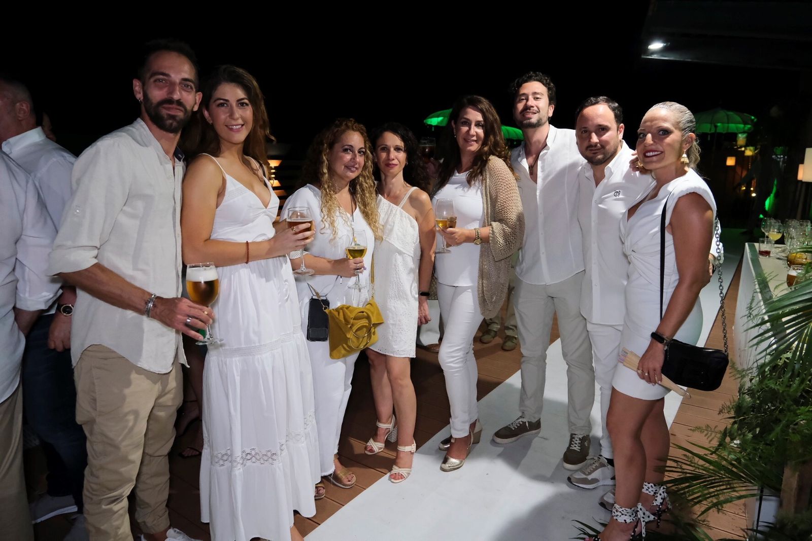 La Fiesta Blanca La Terraza Eurostars Palace de Córdoba, en imágenes