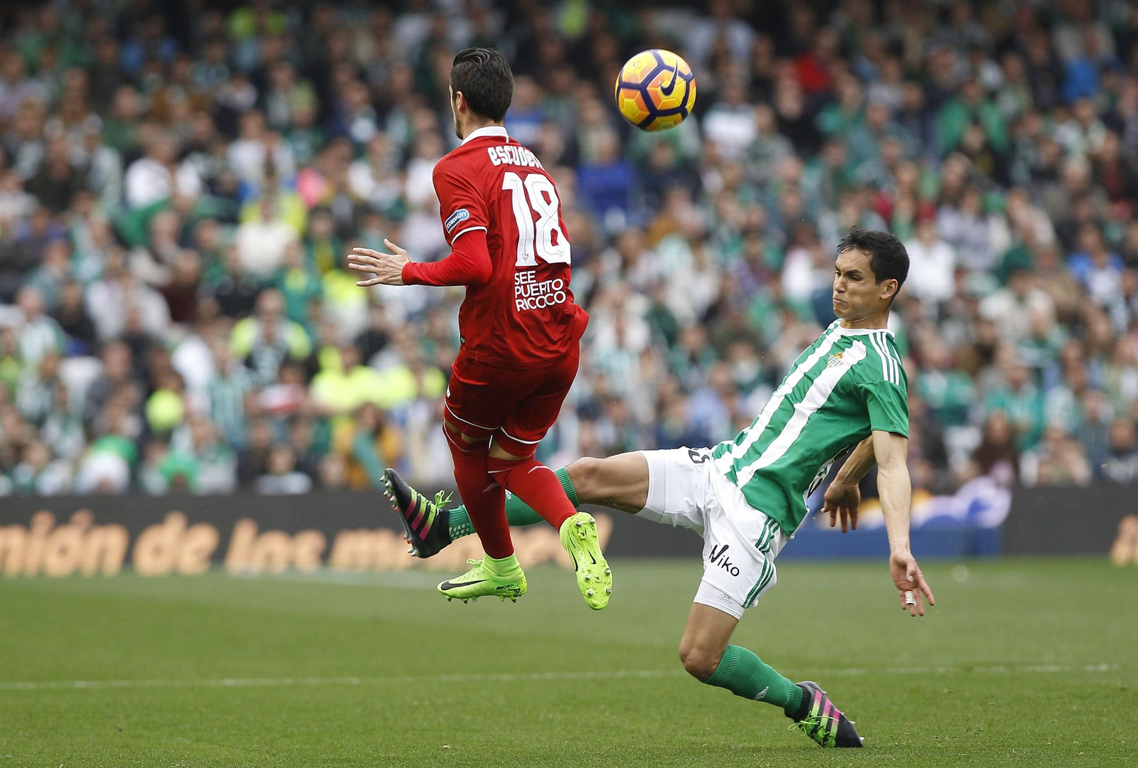 El Betis-Sevilla, en imágenes
