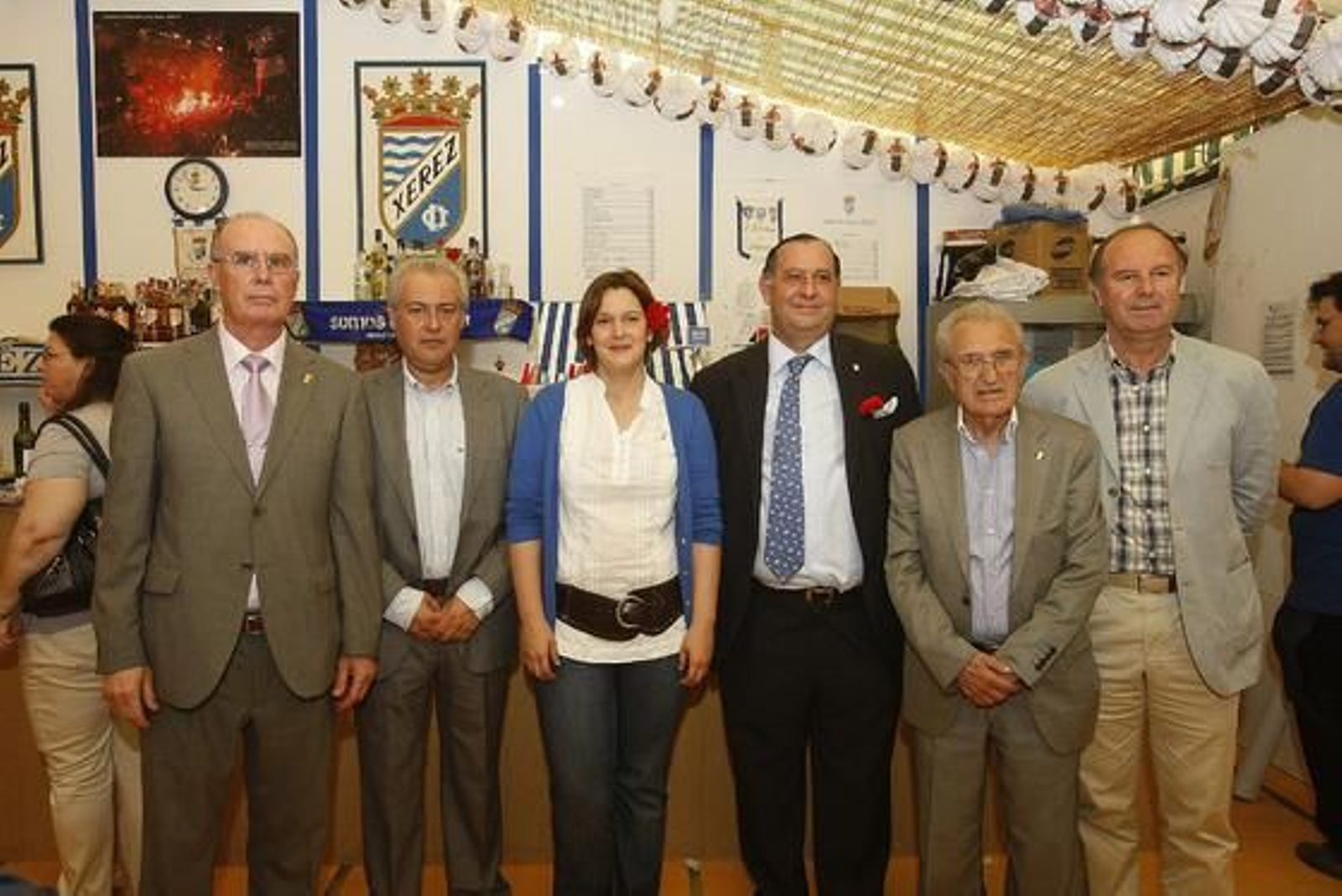 Los protagonistas de los ascensos  disfrutaron además de una jornada de reencuentros con visita a la Patrona incluida. 

Foto: Juan Carlos Toro