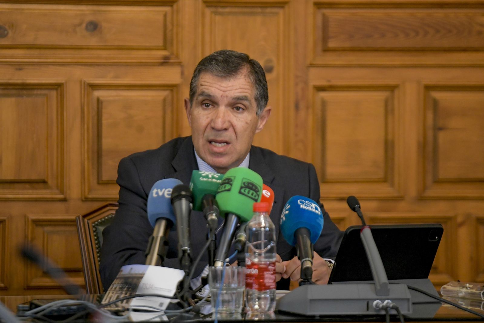 El magistrado Lorenzo del Río.