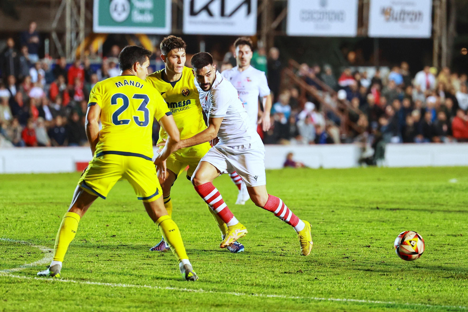 Imágenes del histórico Chiclana CF-Villarreal.