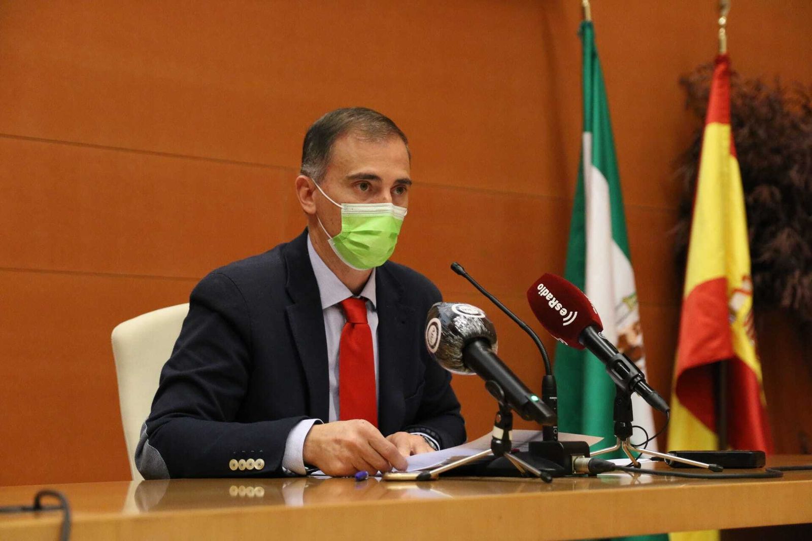 El delegado de Igualdad y Políticas Sociales presenta el presupuesto para 2021 en Almería