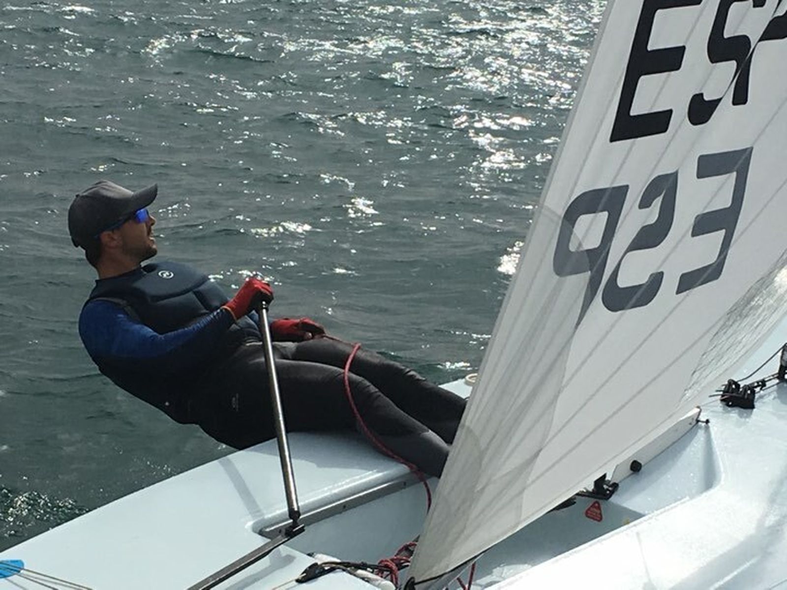 Guillermo Flores entrena duro con la mente puesta en los Juegos Olímpicos de Tokio.