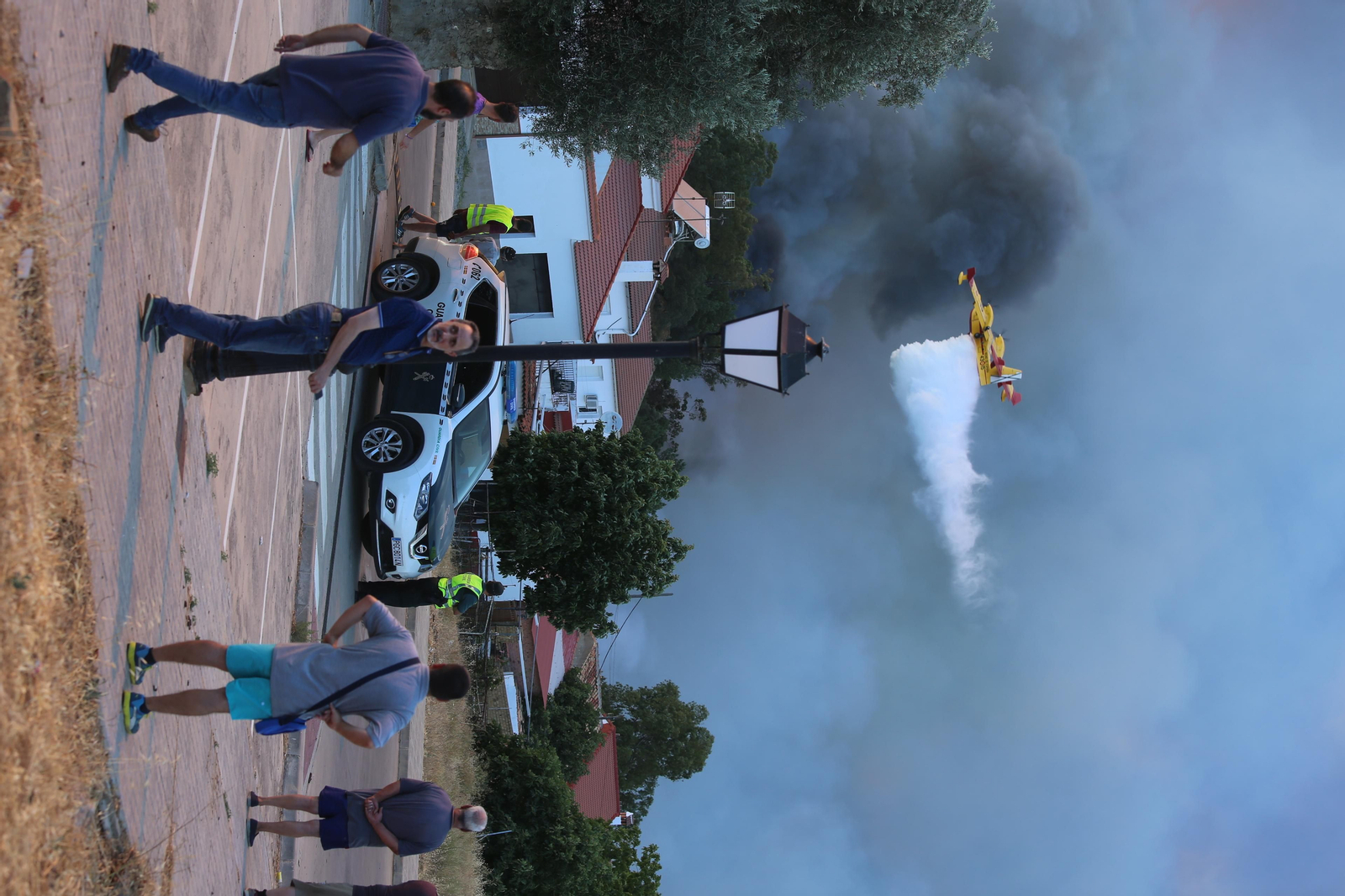 El incendio de Riotinto en imágenes
