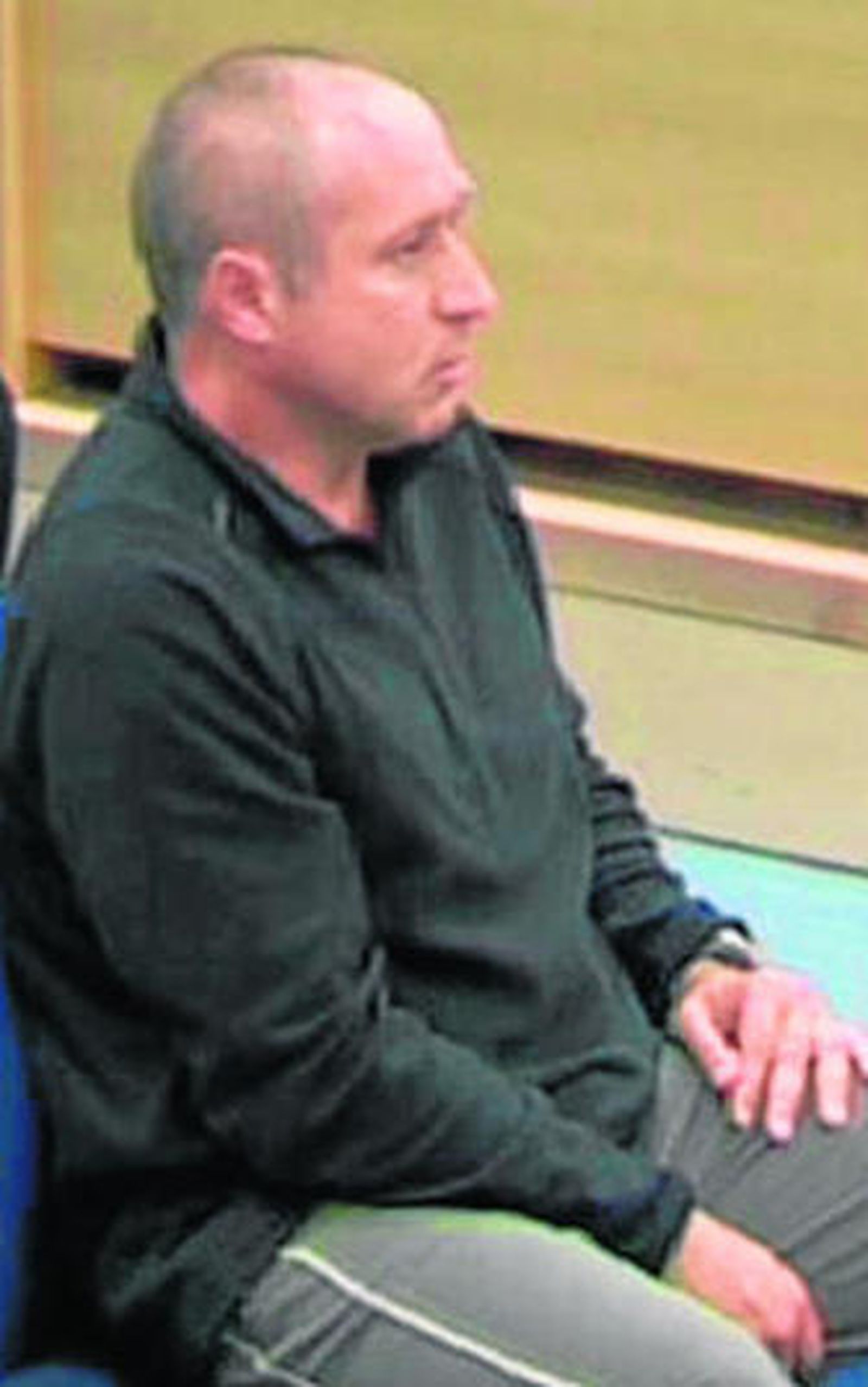 Henry Parot ante un juez de la Audiencia Nacional en el año 2007, cuando tuvo que responder a la presumible participación de ETA en los atentados del 11-M en Madrid.