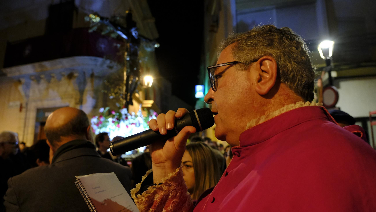Vía Crucis del Cristo de la Escucha en la Semana Santa de Almería 2025