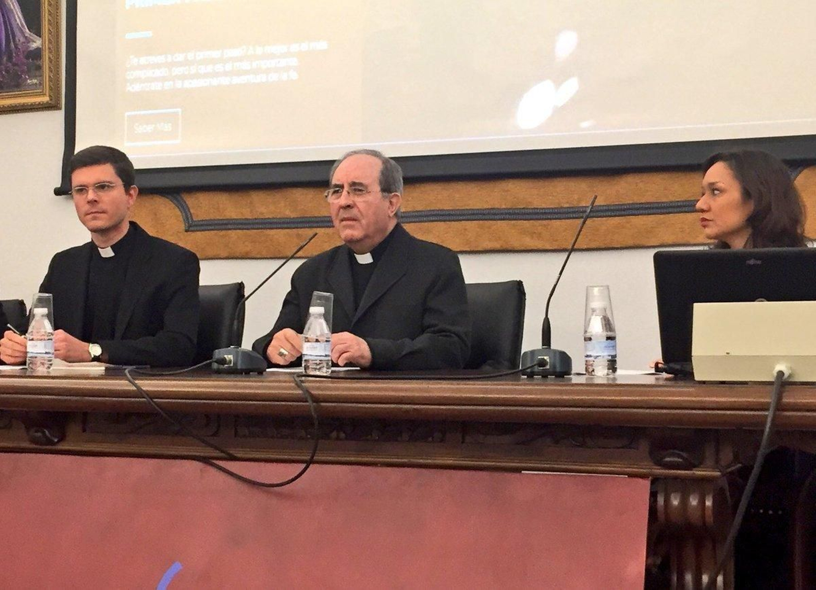 El arzobispo de Sevilla, Juan José Asenjo, durante un acto de la Archidiócesis