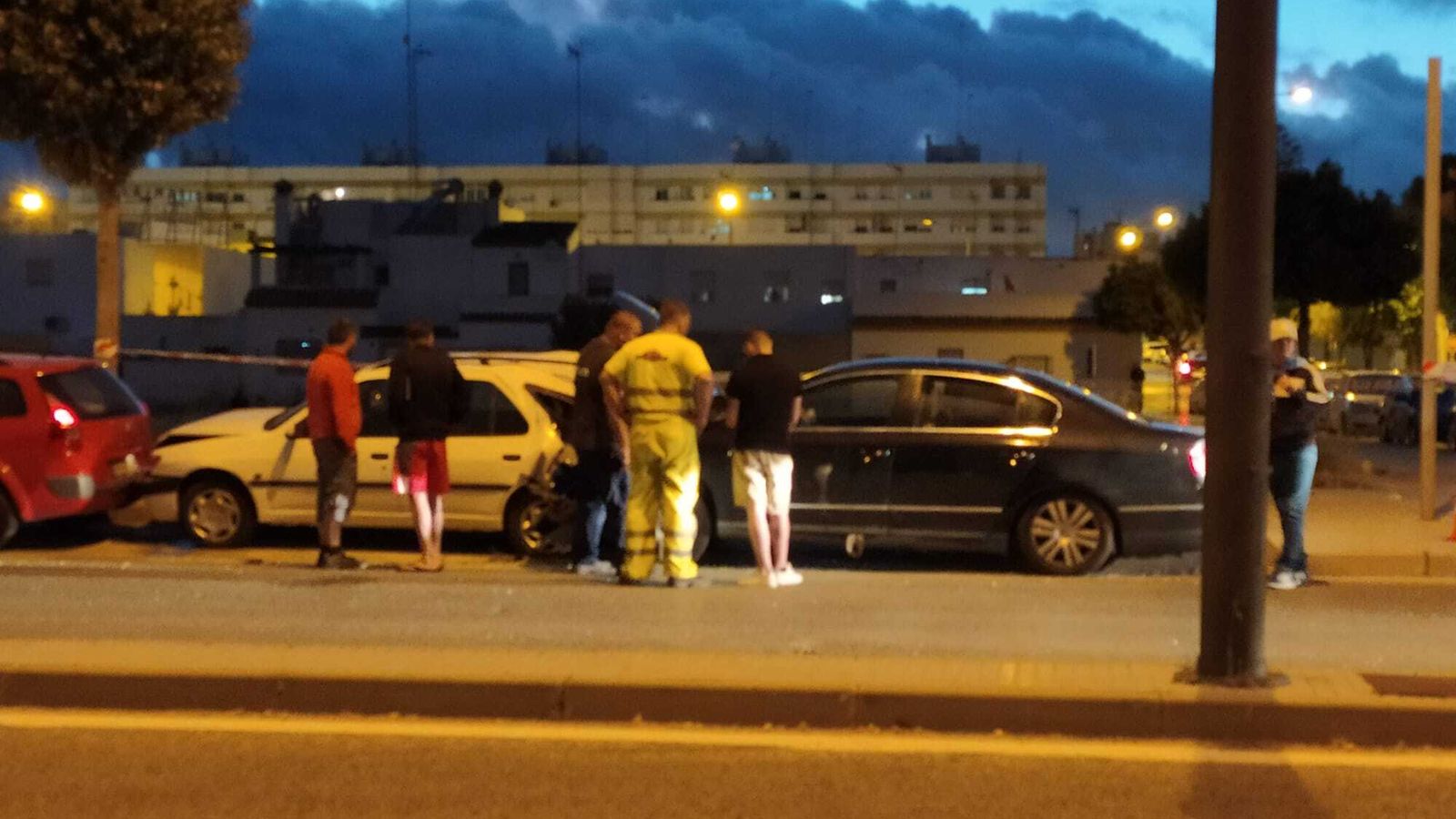 Vehículos implicados en el accidente.