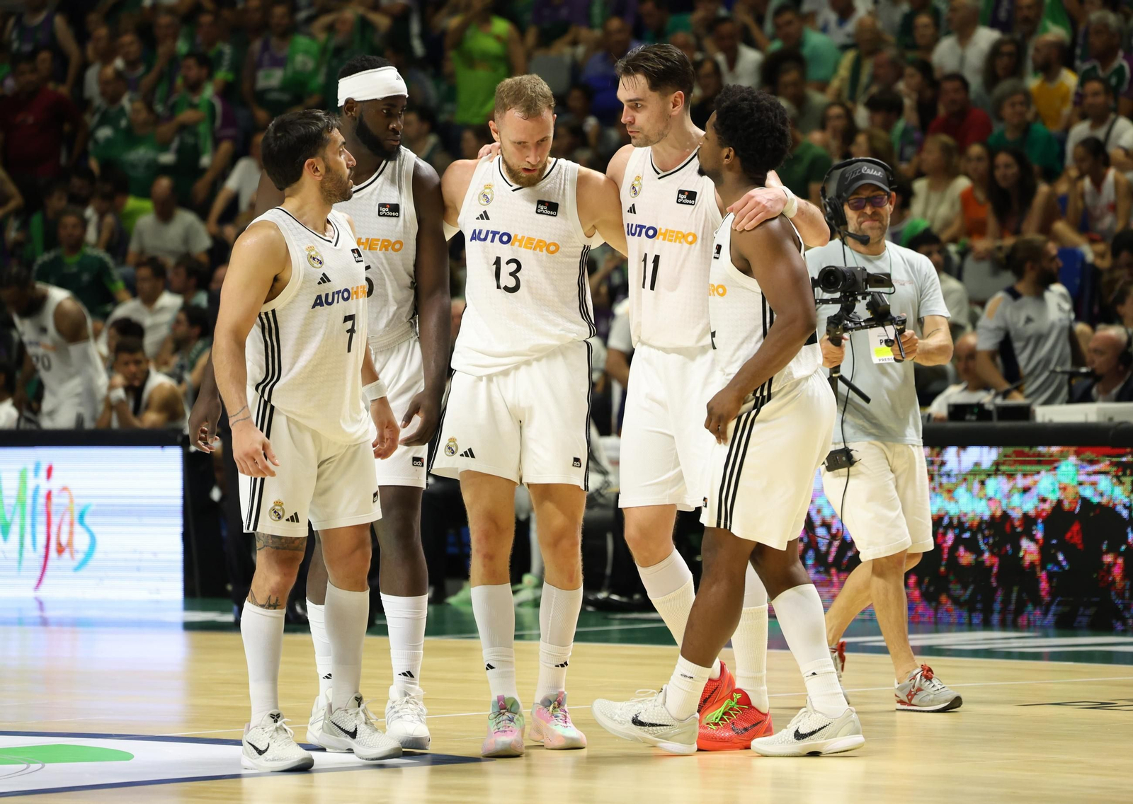 El Unicaja-Real Madrid, en fotos