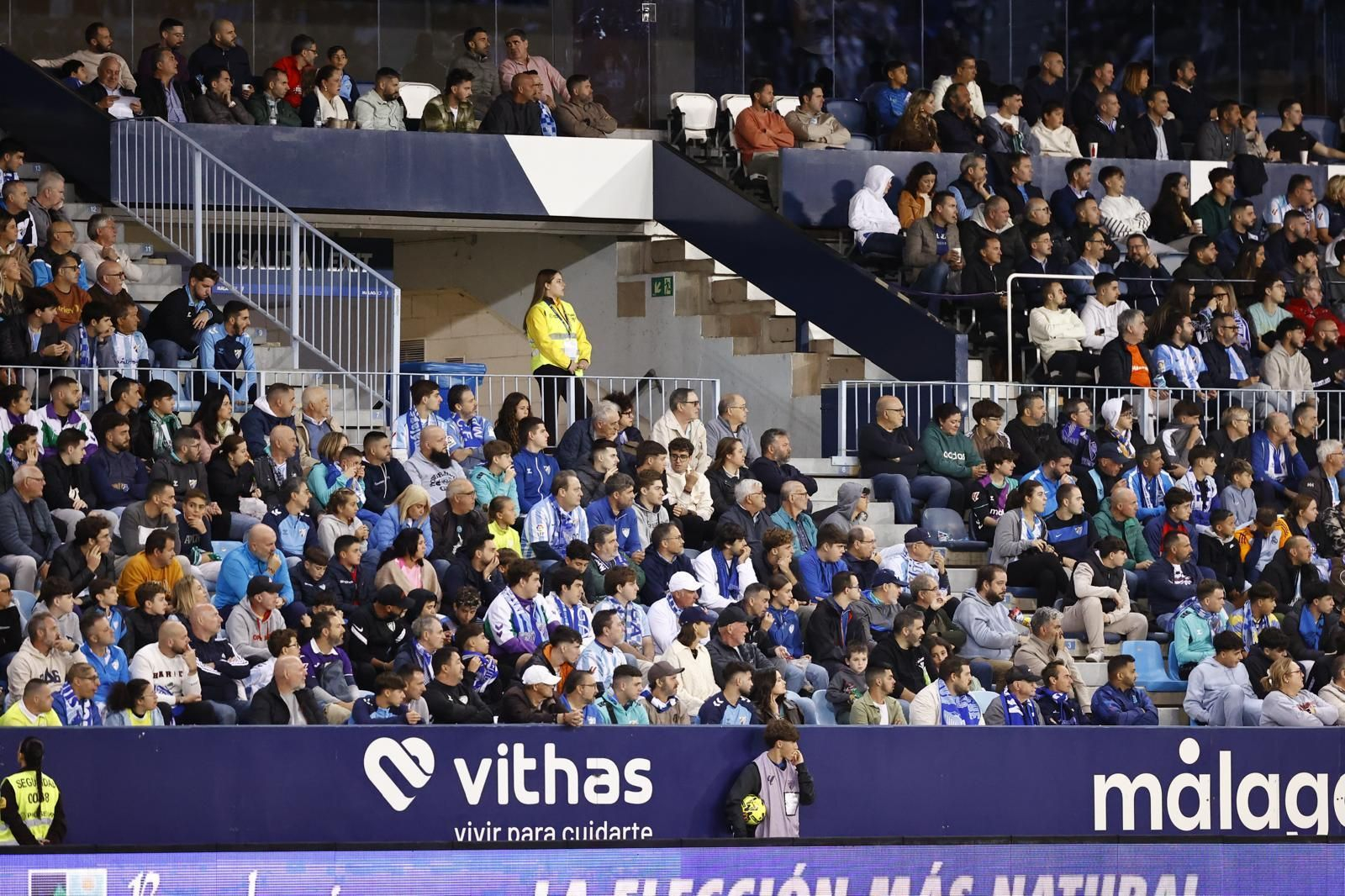 Búscate en las gradas de La Rosaleda en el Málaga CF-Córdoba