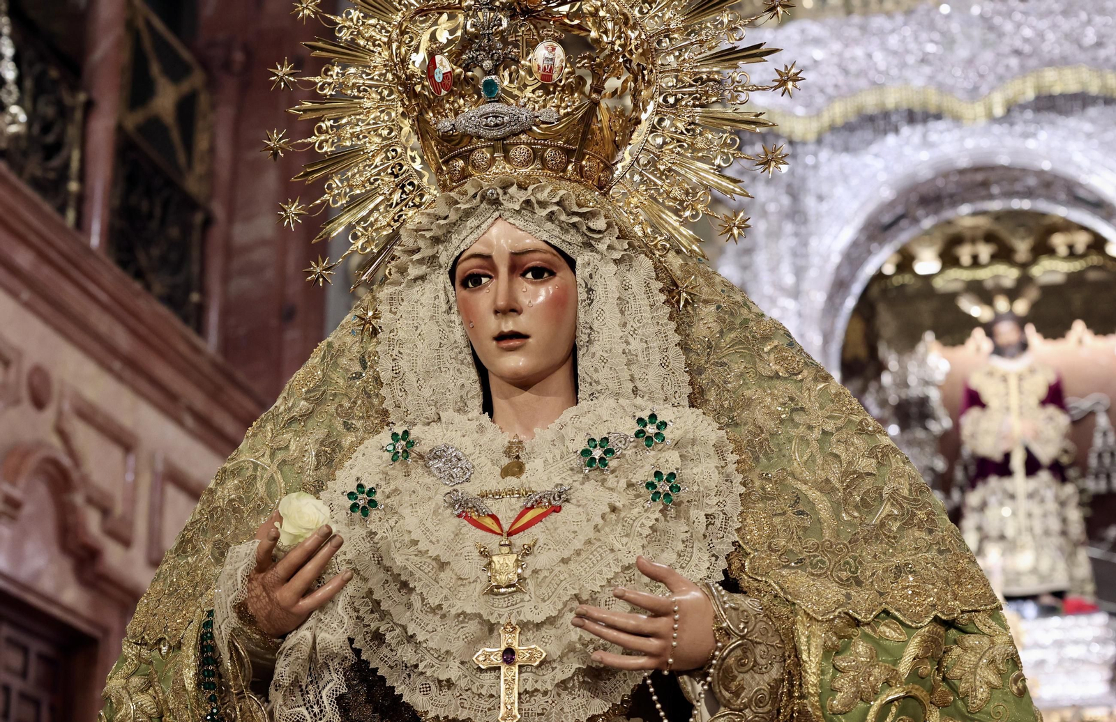 La vuelta de la Esperanza Macarena tras la restauración de Manzano, en imágenes