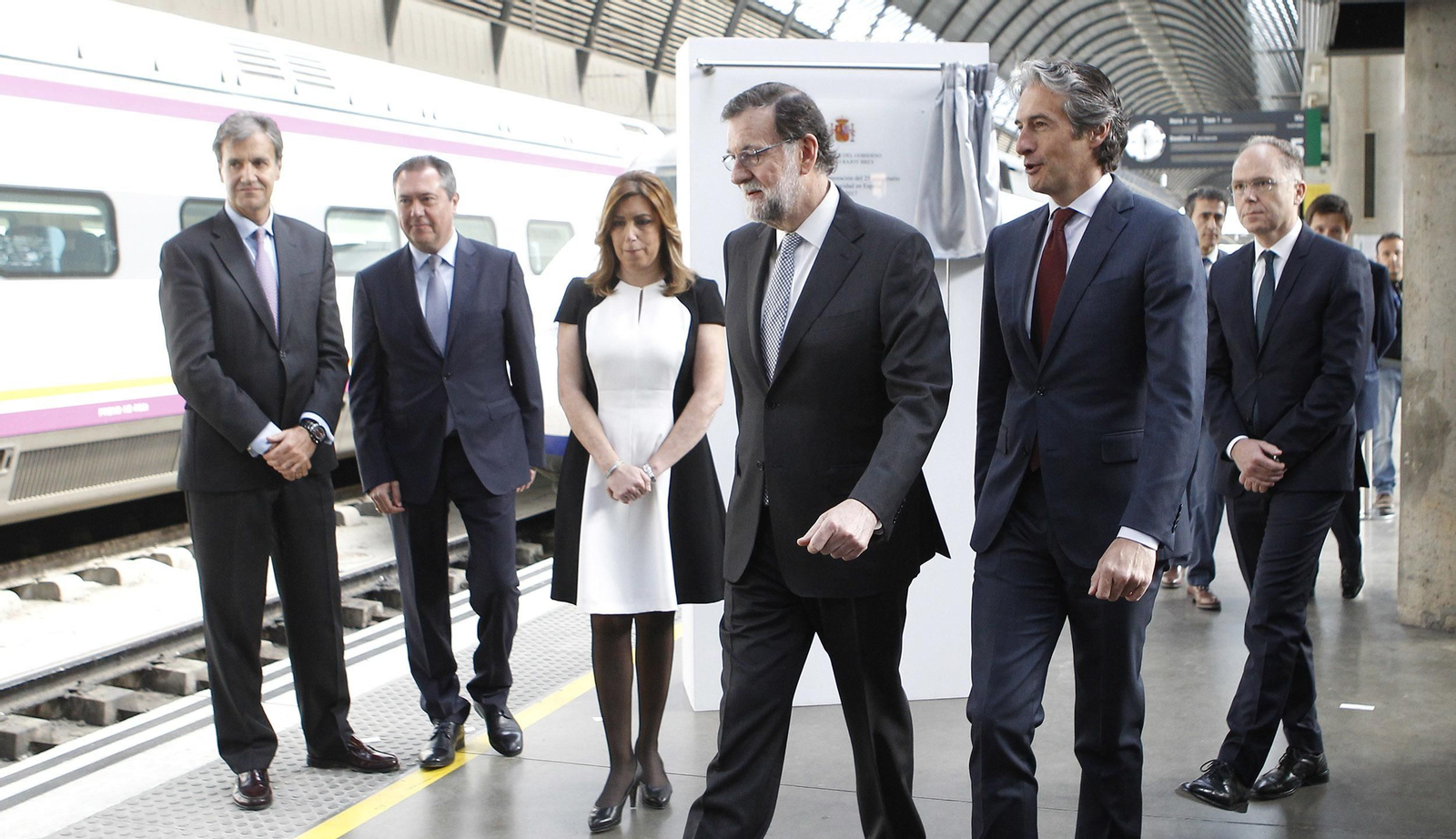 Las imágenes de la conmemoración de los 25 años del AVE