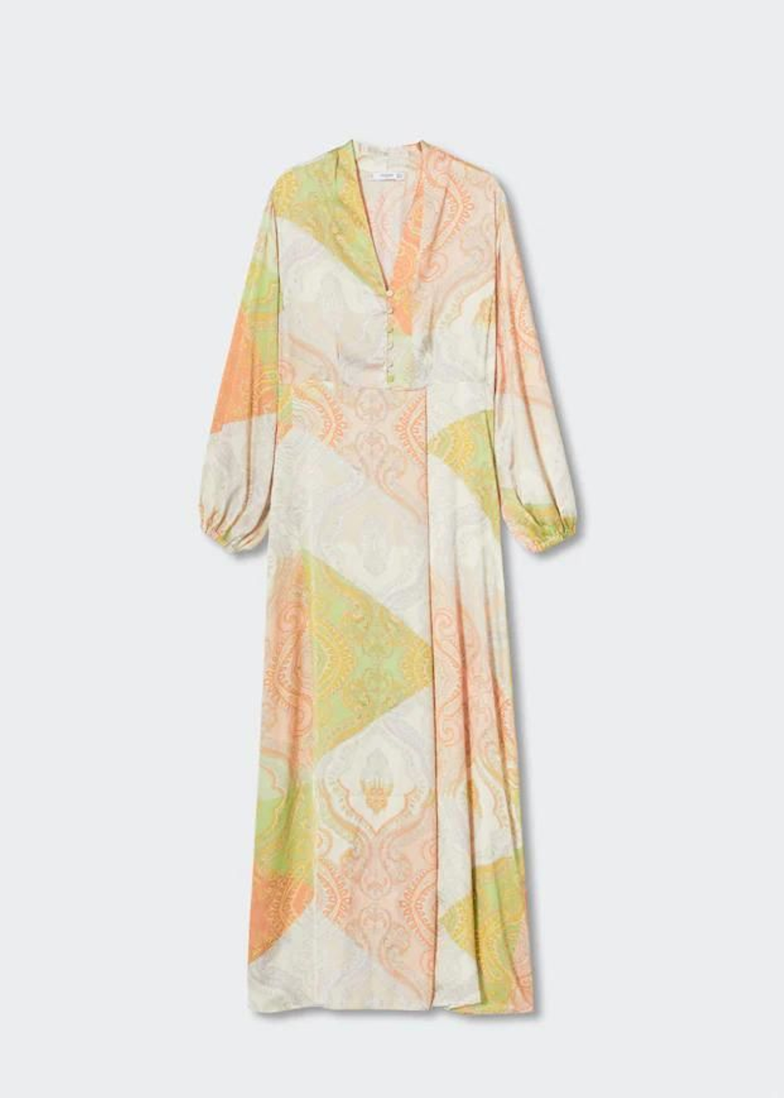 Vestido boho de Mango.