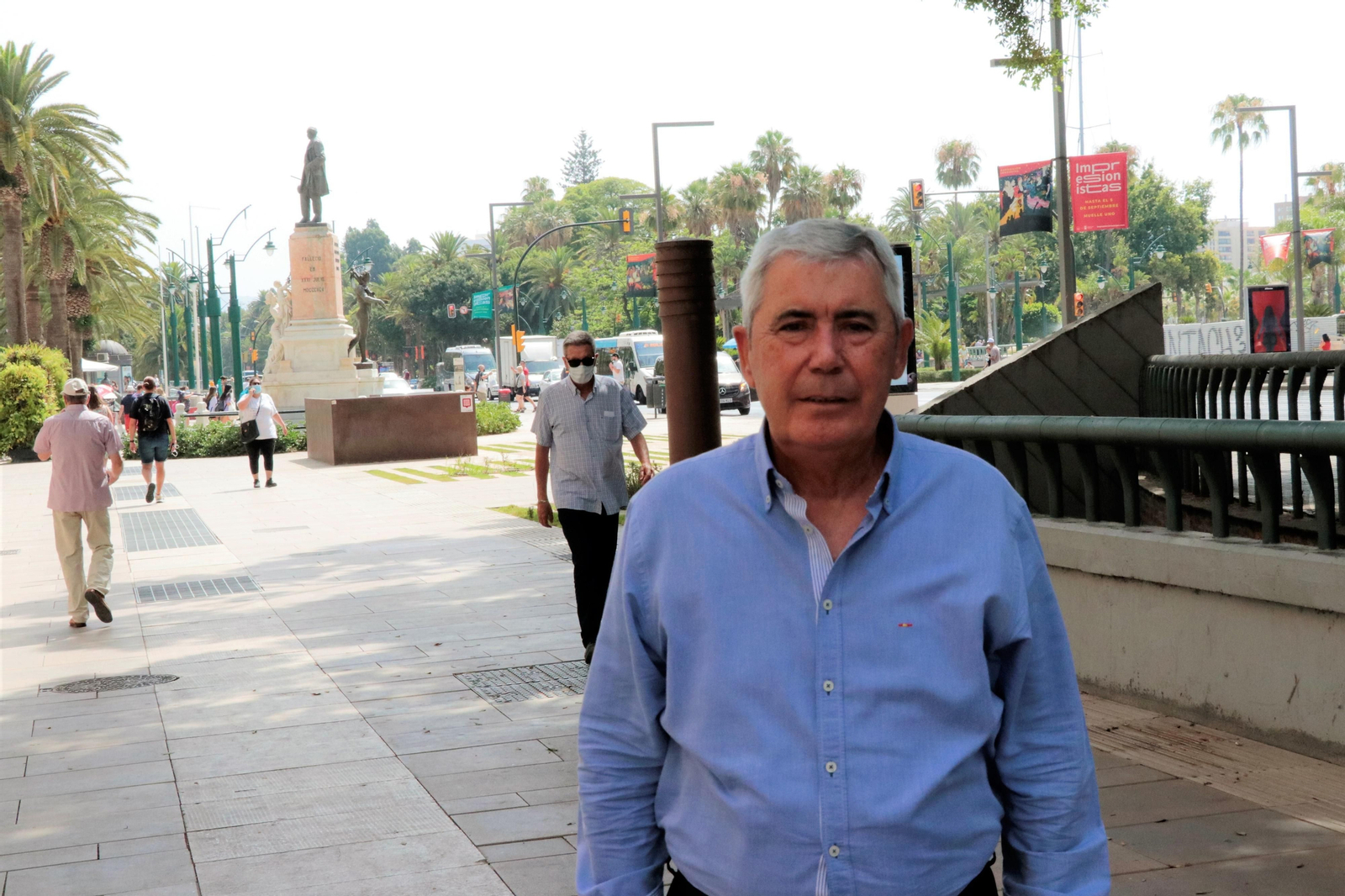 Mario Ortega Rodríguez, candidato a hermano mayor de la cofradía del Cautivo.