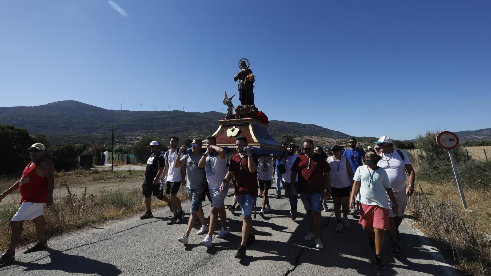 Las fotos de la llegada de la Virgen de la Luz a Tarifa