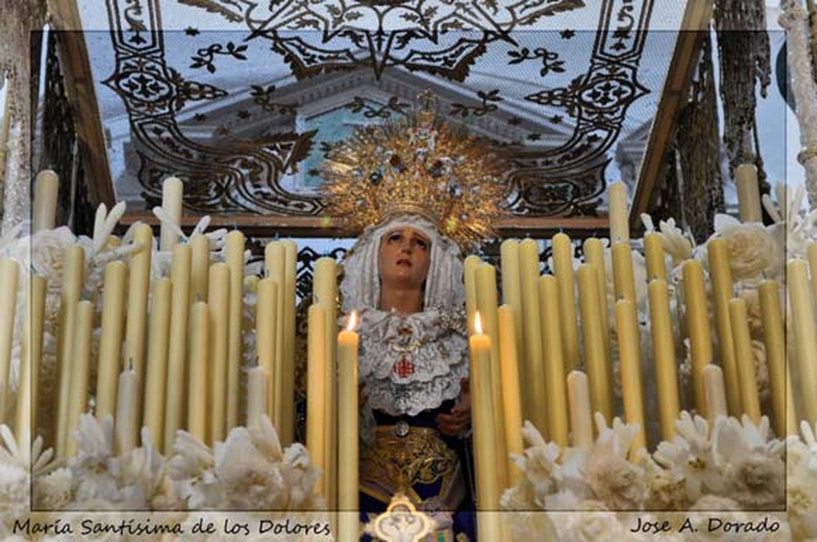María Santísima de los Dolores en su iglesia

Foto: José Antonio Dorado