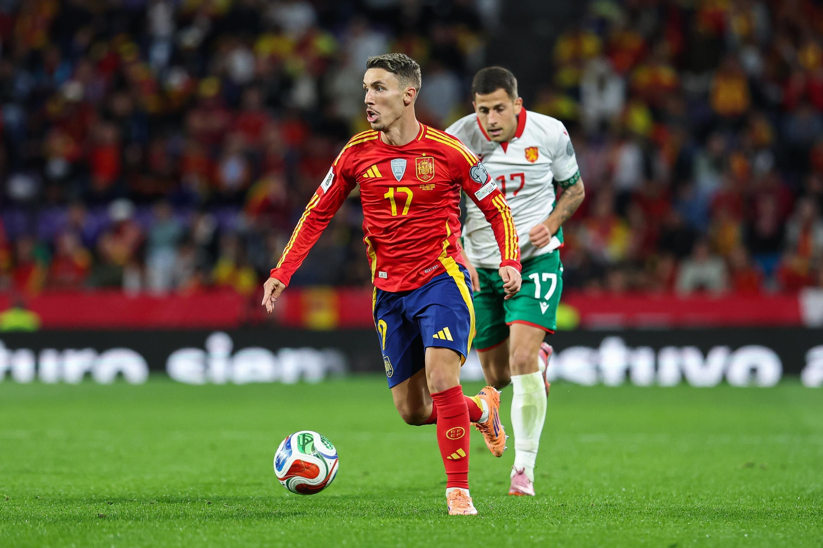 Las mejores fotos del España-Bulgaria