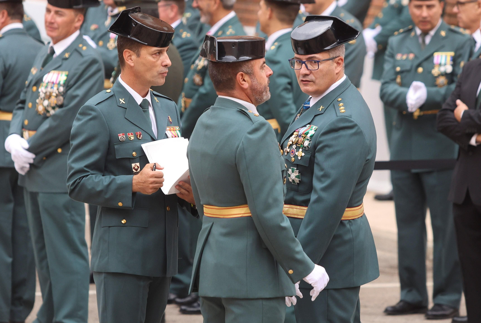 La Guardia Civil de Málaga homenajea a los agentes retirados en su 179 aniversario