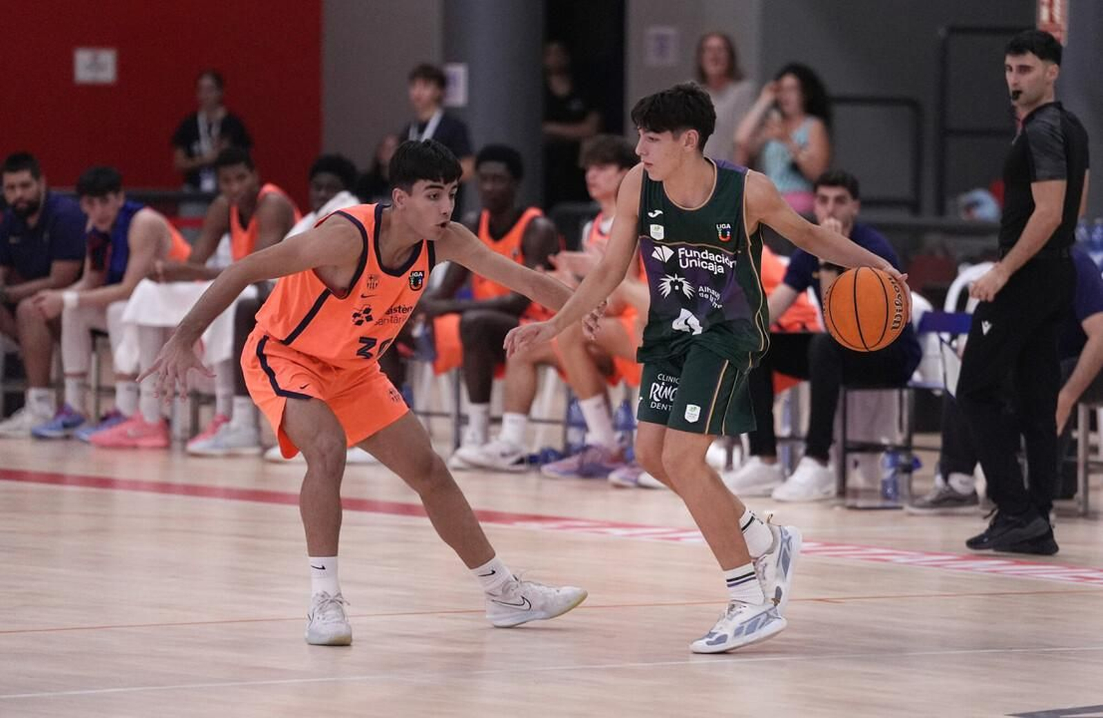 Liga U 22: El Unicaja plantó cara al Barça de Dabone hasta el final (70-87)