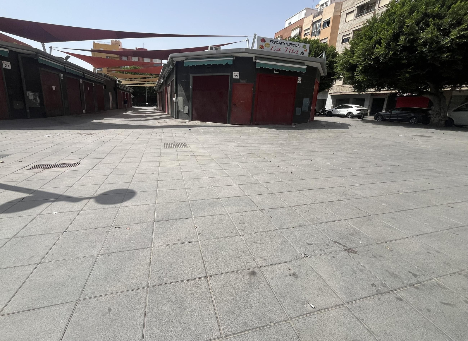 Plaza Pavía de Almería capital.