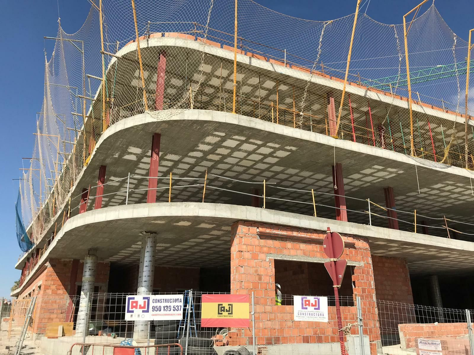 Obras de la residencia de mayores de Vera.