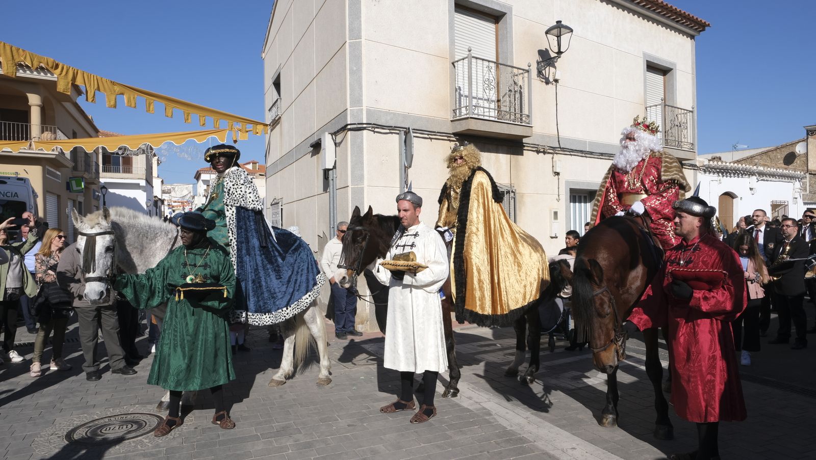 Imágenes del Auto Sacramental de los Reyes Magos de Los Gallardos